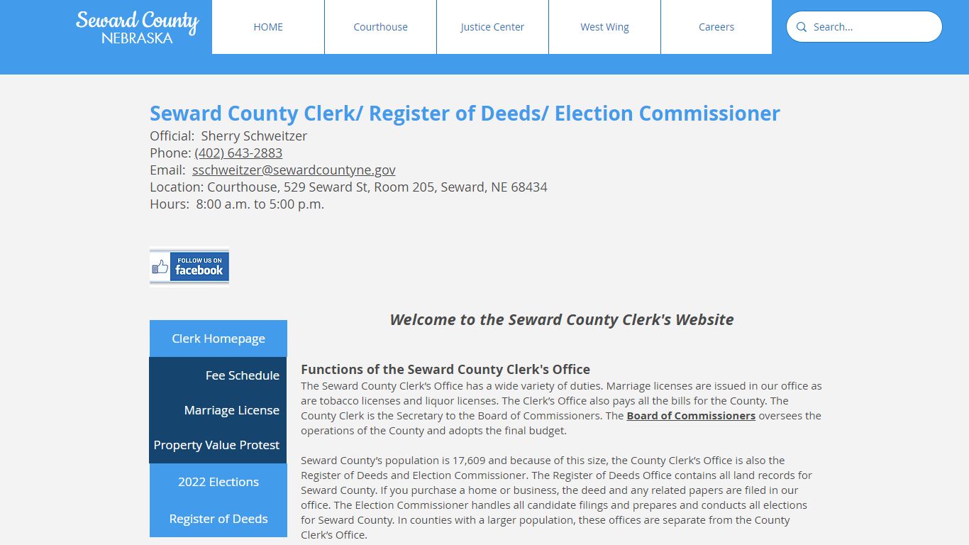 Seward County Clerk